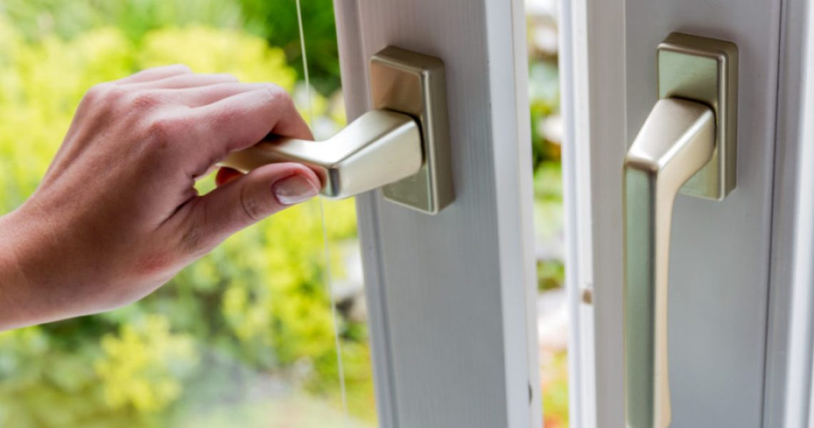 Fenster öffnen zur Belüftung